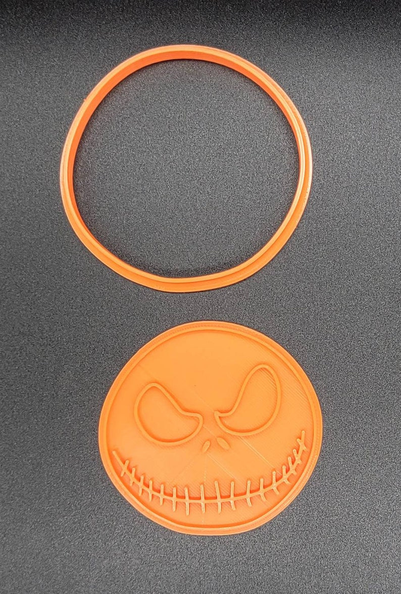 3D Printed Nightmare Before Christmas Cookie Cutter & Stamp SunshineT Shop