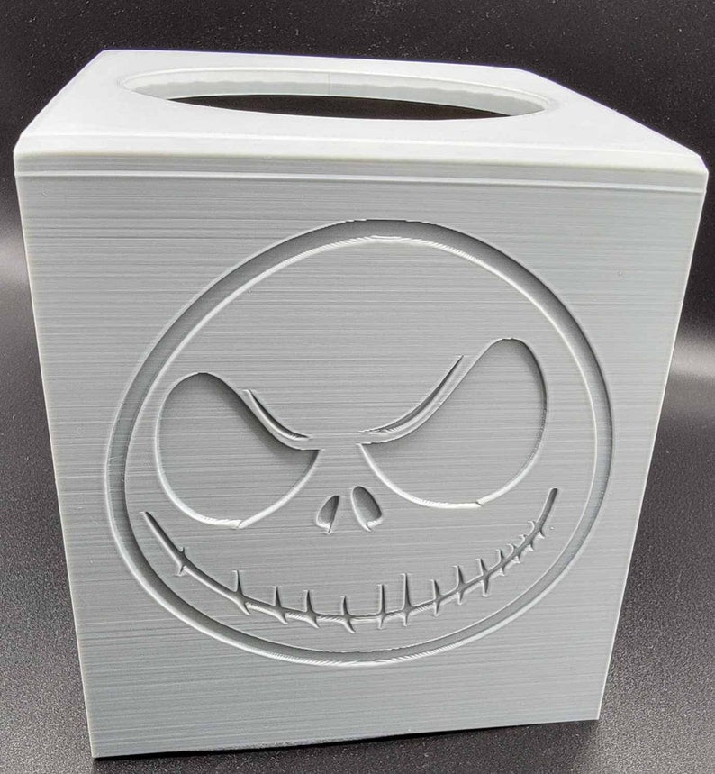 3D Printed Nightmare Before Christmas Tissue Box Cover SunshineT Shop