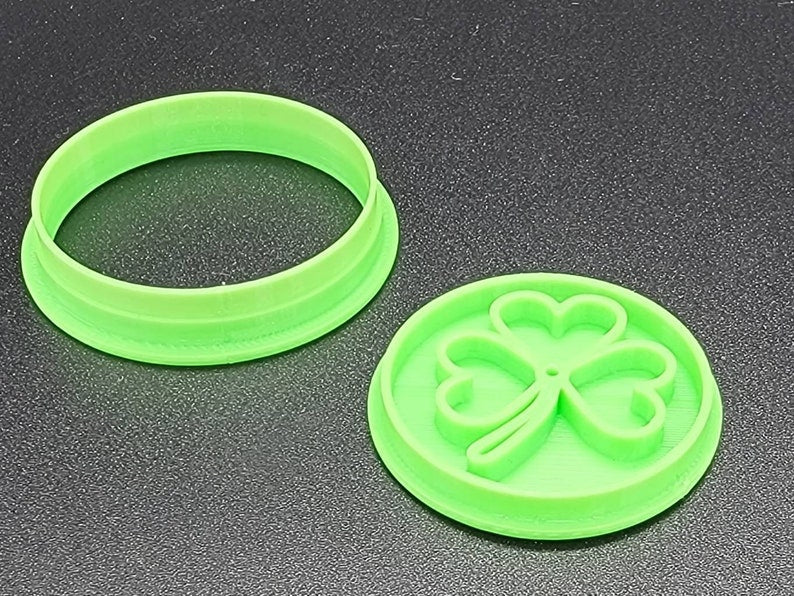 3D Printed St. Patrick's Day Cookie Platter Cutters & Stamps SunshineT Shop