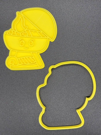 3D Printed Summer Beach Cookie Cutter & Stamps SunshineT Shop