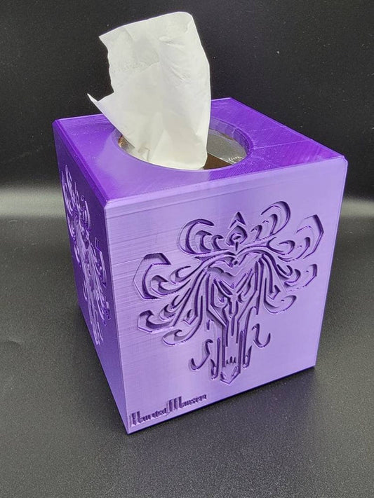 3D Printed The Haunted Mansion Wallpaper Inspired Tissue Box SunshineT Shop