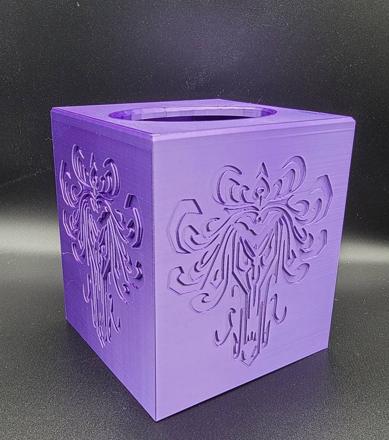 3D Printed The Haunted Mansion Wallpaper Inspired Tissue Box SunshineT Shop