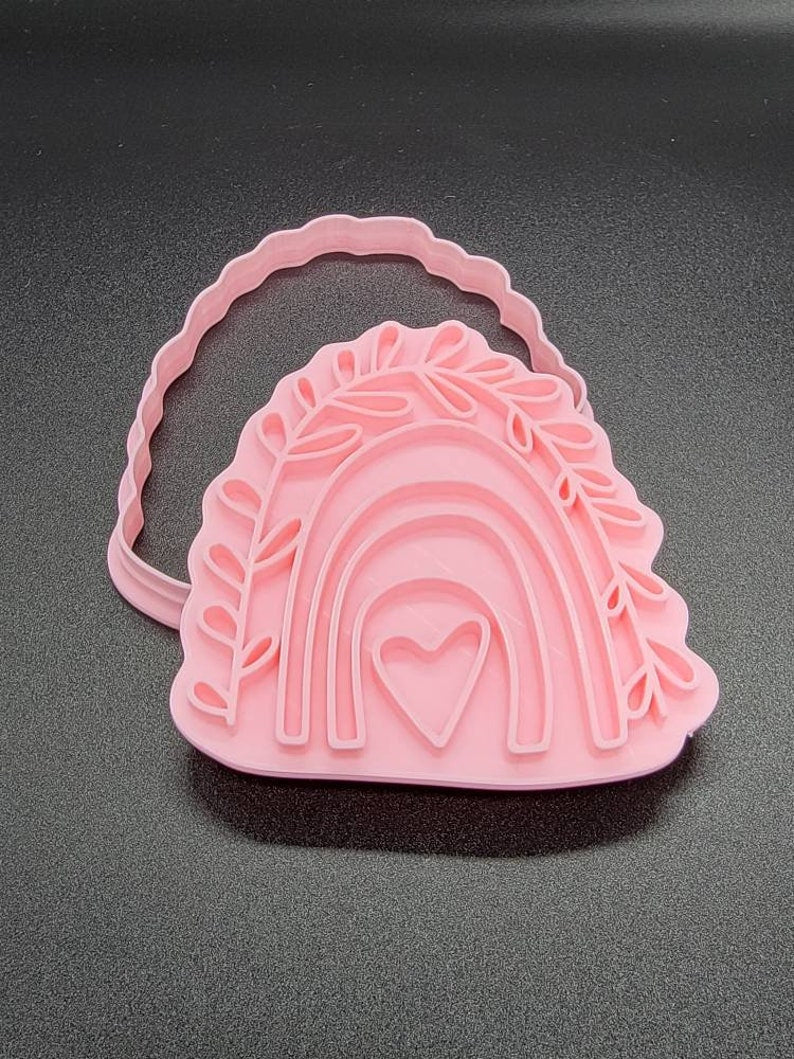 3D Printed Valentine's Day/Love Boho Cookie Cutters & Stamp SunshineT Shop