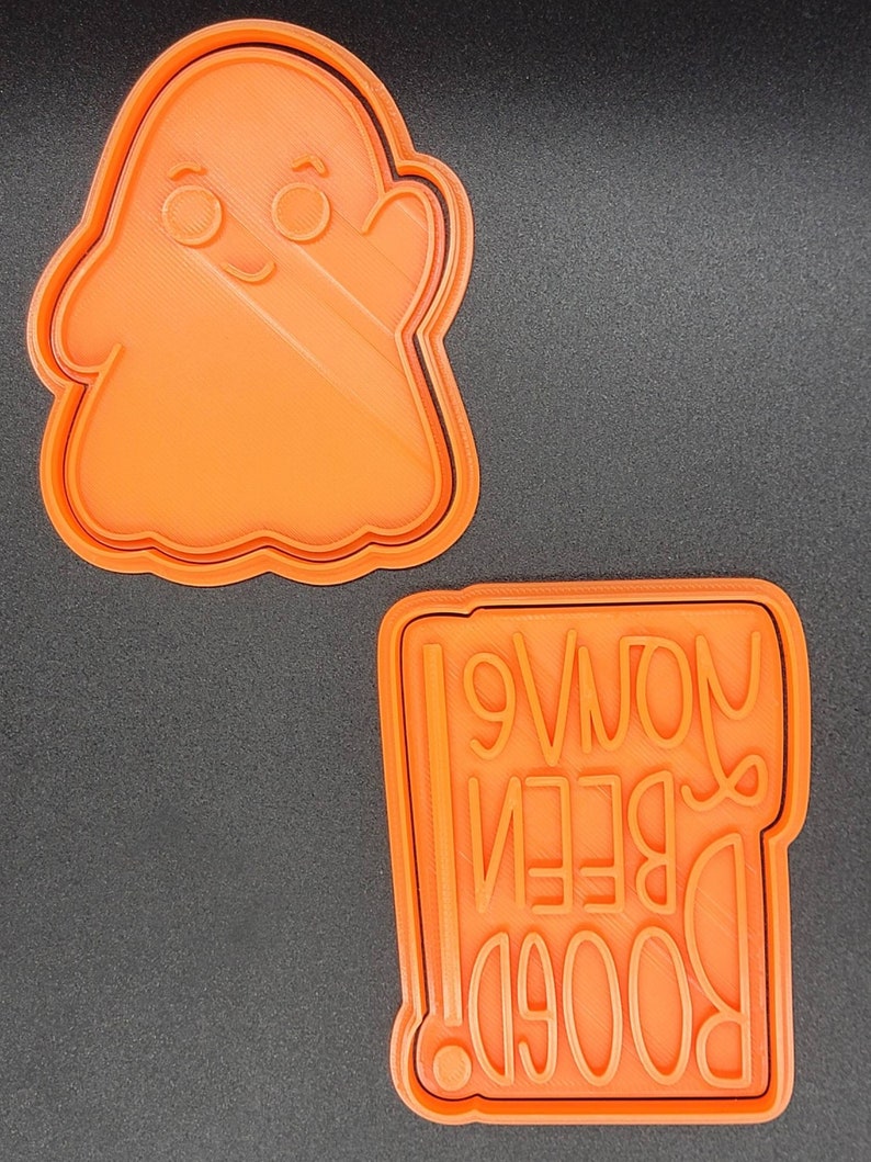 3D Printed You've Been Booed Cookie Cutters & Stamps SunshineT Shop