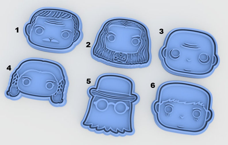 The Addams Family Cookie Cutters & Stamps SunshineT Shop
